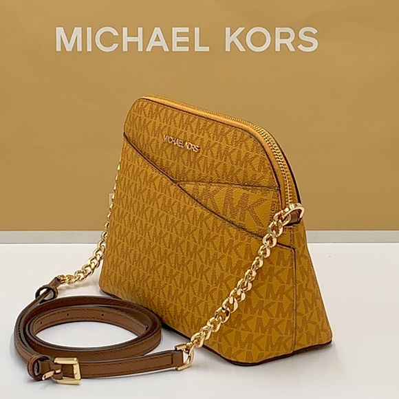 Michael Kors Medium Dome Xcross Xbody Bag
Color: Marigold Multi - Picture 7 of 15